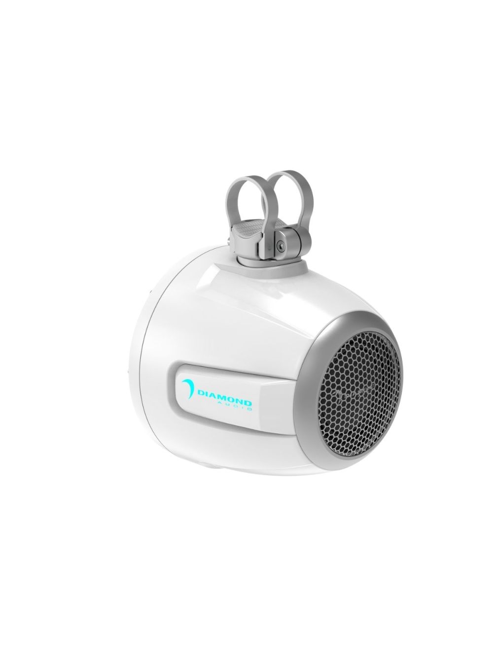 10" 2-way speaker tower pod - White