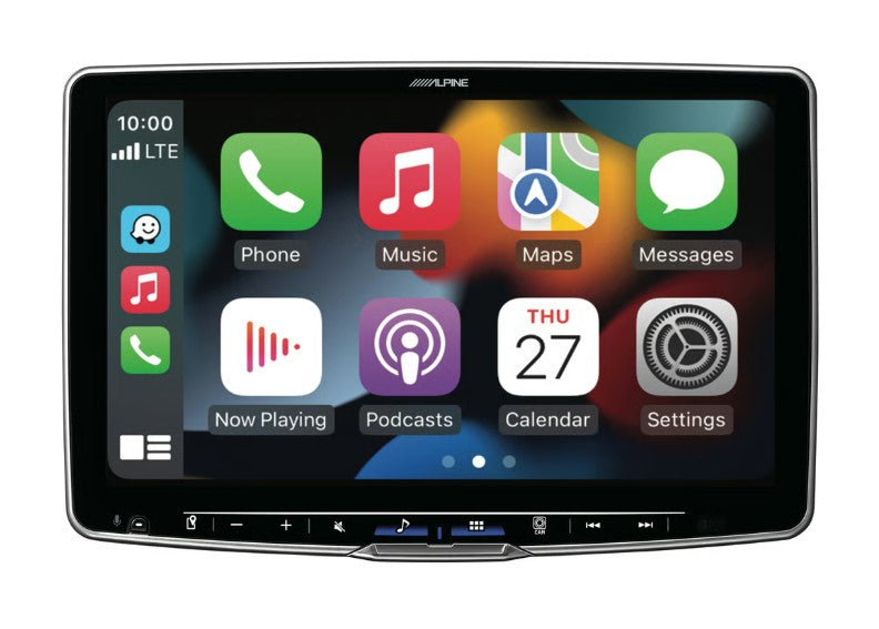 Alpine iLX-F511 - Halo 11" Single Din Floating Touchscreen w/ Apple Carplay & Android Auto