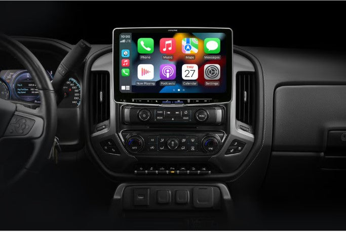 Alpine iLX-F511 - Halo 11" Single Din Floating Touchscreen w/ Apple Carplay & Android Auto