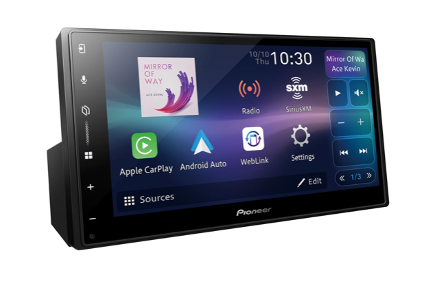 DMH-W3000NEX - 6.8" - Apple CarPlay®, Android Auto™, Amazon Alexa via Pioneer Vozsis, Bluetooth® - Multimedia Digital Media Receiver with built-in Wifi®