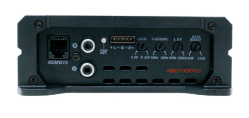 XED 1100W RMS High Efficiency Class-D Mono Amplifier