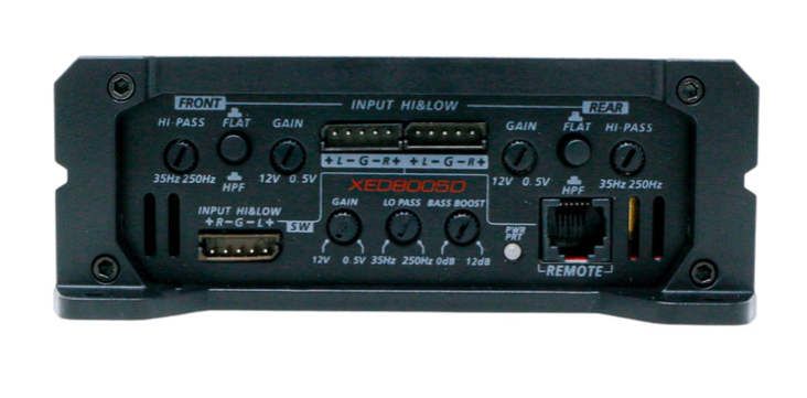 XED8005D - XED Series 660W RMS 5 Channel Amplifier