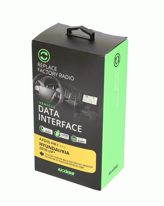 AXDIS-HK1 - Hyundai/Kia 2010-2016 Data Interface with SWC Radio Replacement