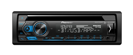 Pioneer CD Audio Receiver with Enhanced Audio Functions, Pioneer Smart Sync App Compatibility, MIXTRAX®, with Built-in Bluetooth®