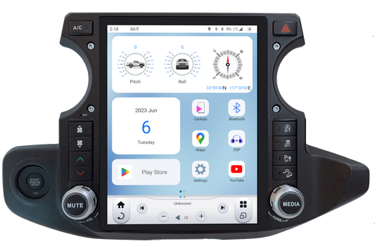 2018-2023 JEEP WRANGLER JL / GLADIATOR JT GENERATION 6 T-STYLE RADIO