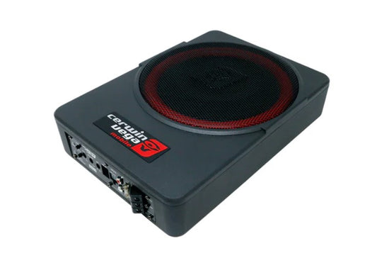VPAS10 - 10" 2" 550W Max / 200W RMS Powered Active Subwoofer Enclosure + Bass Knob